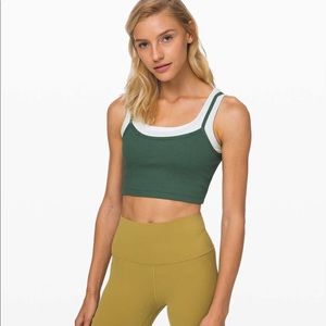 Lululemon Better Best Cropped Tank